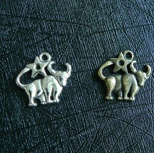 SOLD OUT!!!   Taurus Zodiacal Sign Pendant